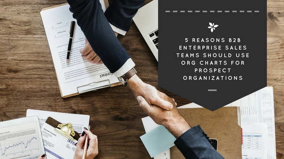 5 Reasons B2B Enterprise Sales Teams Should Use Org Charts for Prospect Organizations