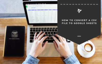 How to Convert a CSV File to Google Sheets