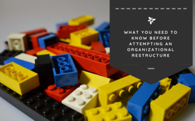 What You Need to Know Before Attempting an Organizational Restructure